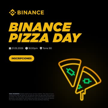 Cover Image for Binance Pizza Day, Bogota