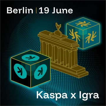 Cover Image for Kaspa × Igra — Berlin