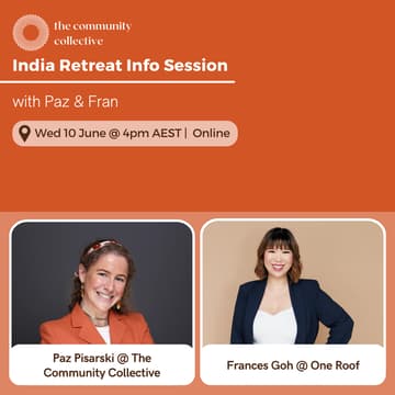 Cover Image for 🏵 India Retreat Info Session