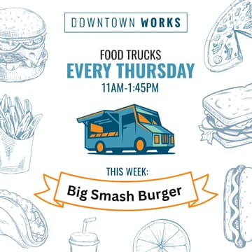 Cover Image for Food Truck Thursdays | Big Smash Burger