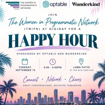 Cover Image for Digiday TWIPN Happy Hour