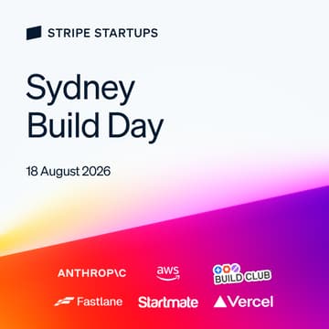 Cover Image for Stripe Startups Build Day Sydney