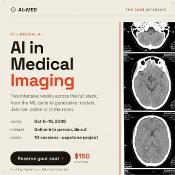 Cover Image for AI in Medical Imaging
