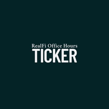 Cover Image for RealFi Office Hours #7: Help Choose the RealFi Ticker