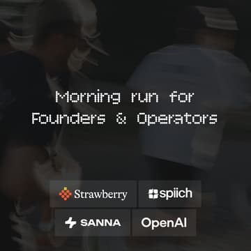Cover Image for Morning Run for Founders & Operators