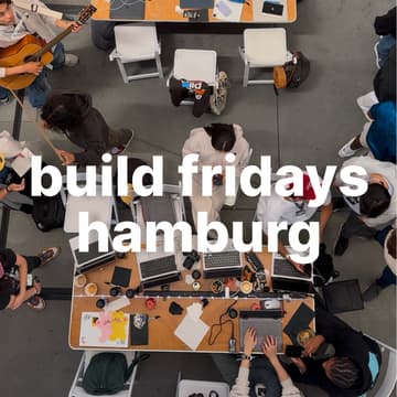 Cover Image for build fridays - work on your startup alongside others (bring laptop)