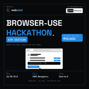 Cover Image for Browser-Use Hackathon: GTM Edition