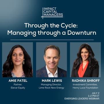 Cover Image for Through the Cycle: Managing through a Downturn (Emerging Leaders Webinar)