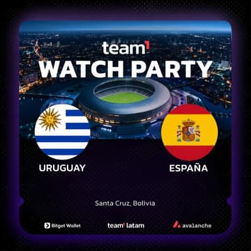 Cover Image for Team1 Watch Party 🔺 España vs Uruguay