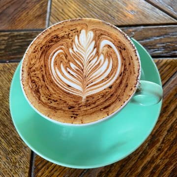 Cover Image for Drinking coffee at Foley