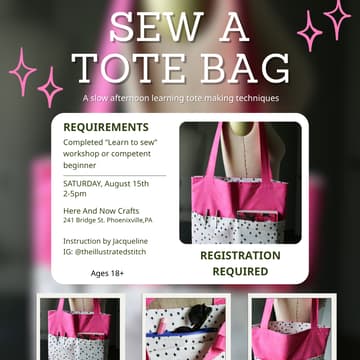 Cover Image for Sew a Tote Bag
