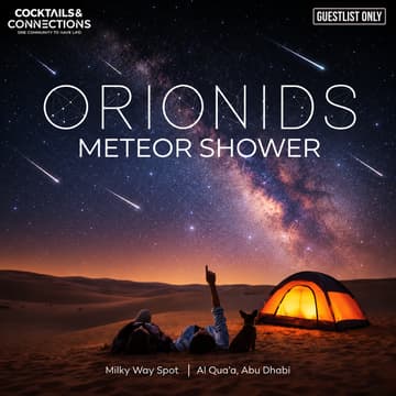 Cover Image for Night of Thousand Stars | Orionids Meteor Shower Camp