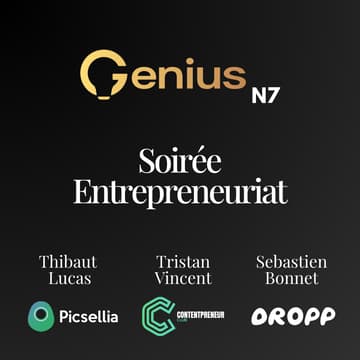 Cover Image for Soirée Entrepreneuriat