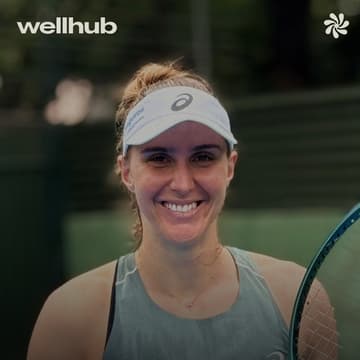Imagem de capa de Wellhub convida: Bia Haddad