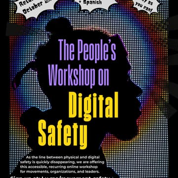 Cover Image for The People's Workshop on Digital Safety