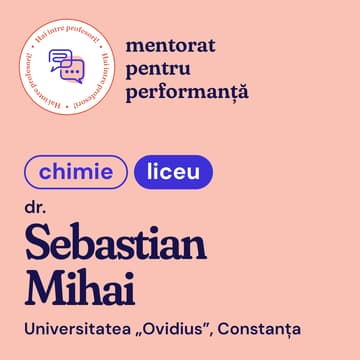 Cover Image for [CHIMIE] De ce reacționează moleculele? Introducere în reactivitatea chimică