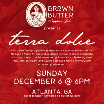 Cover Image for Terra Dolce: December 6 - Atlanta, GA