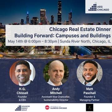 Cover Image for Chicago Real Estate Dinner: Building Forward: Campuses & Buildings