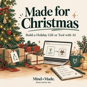 Cover Image for Made for Christmas: Learn Vibe Coding, Build a Gift or Holiday Tool
