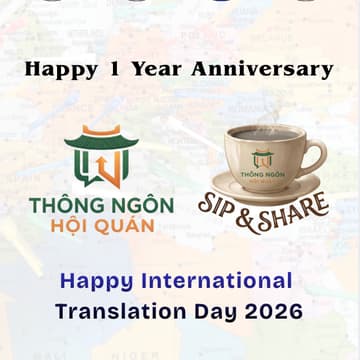 Cover Image for HAPPY 1 YEAR ANNIVERSARY - THÔNG NGÔN HỘI QUÁN - THÀNH PHỐ HỒ CHÍ MINH
