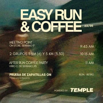 Cover Image for EASY RUN & COFFE