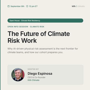 Cover Image for The Future of Climate Risk Work