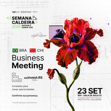 Cover Image for Caldeira & Invest RS Convidam: Brazil-China Business Meeting