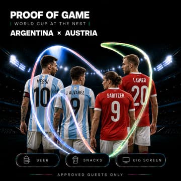 Cover Image for Argentina × Austria · World Cup at The Nest