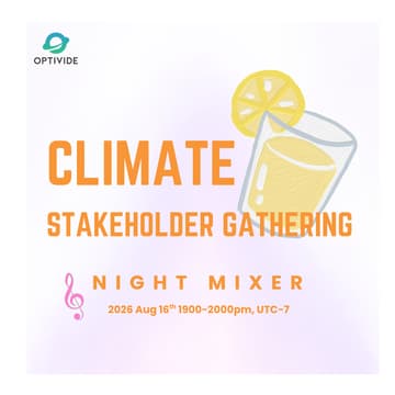 Cover Image for Climate Stakeholder Gathering: Tech Networking Mixer