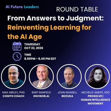 Cover Image for From Answers to Judgment: Reinventing Learning for the AI Age