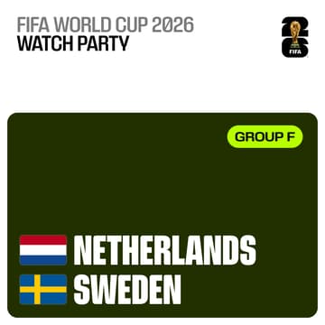 Cover Image for Netherlands - Sweden Watchparty