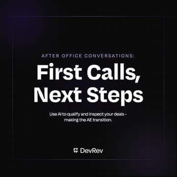 Cover Image for After Office Conversations: First Calls, Next Steps