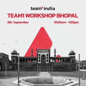 Cover Image for Team1 India Workshop - Sage University Bhopal