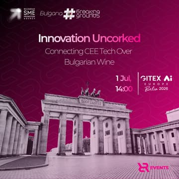 Cover Image for Innovation Uncorked: Connecting CEE Tech Over Bulgarian Wine (Bulgaria's Wine Reception at GITEX AI Europe - Berlin)