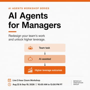 Cover Image for AI Agents for Managers - Sep 19