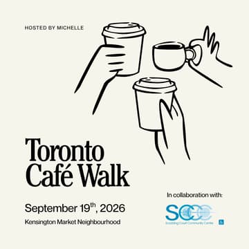 Cover Image for Toronto Café Walk x Scadding Court Community Centre [Kensington Market Edition] ☕