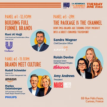 Cover Image for The FMCG Guys Live in Cannes with Philips, Amazon, AuraVeo, Unilever, Kellanova and MARS United Commerce