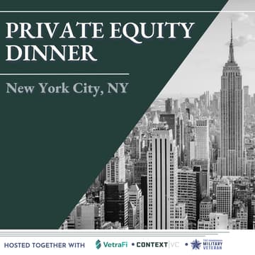 Cover Image for The Military Veteran & Civilian Allies PE Dinner