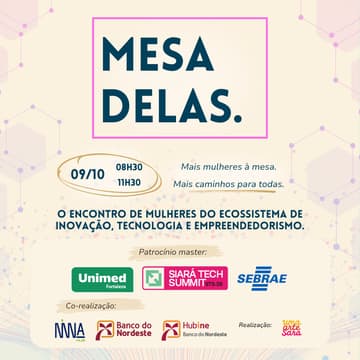 Cover Image for MESA DELAS - Siará Tech Summit 2026