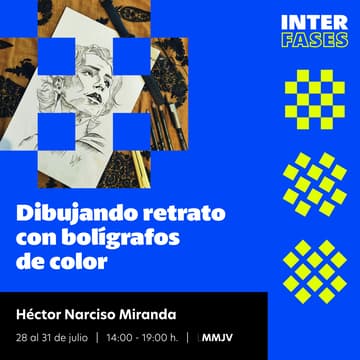 Cover Image for Dibujando retrato con bolígrafos de color