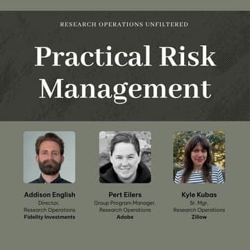 Cover Image for ReOps Unfiltered: Practical Risk Management