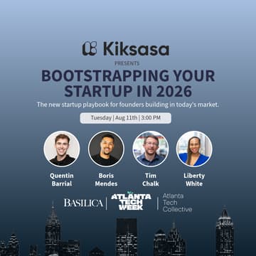 Cover Image for Bootstrapping Your Startup In 2026 Panel #ATLTechWeek