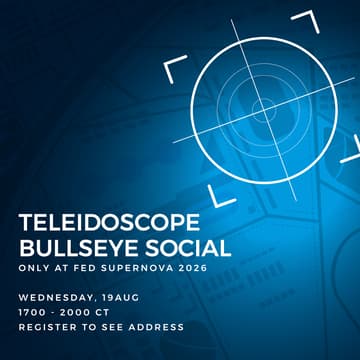 Cover Image for Teleidoscope Bullseye Social @ FSN