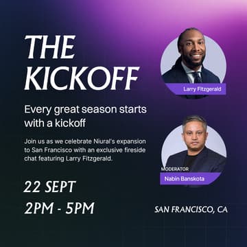 Cover Image for 🏈 The Kickoff: A Fireside Chat with Larry Fitzgerald