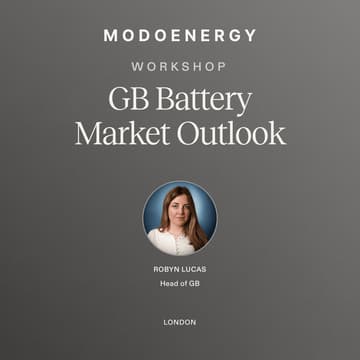 Cover Image for WORKSHOP: GB Battery Market Outlook