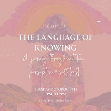 Cover Image for The Language of Knowing: A Journey through Intuition, Perception & Self Trust