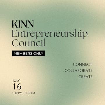 Cover Image for Kinn Entrepreneurship Council