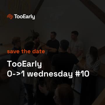 Cover Image for 0->1 wednesday #10 | save the date