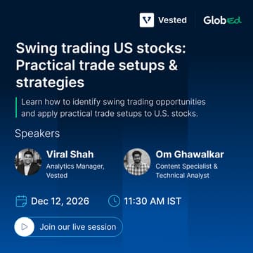 Cover Image for Swing trading US stocks: Practical trade setups & strategies
