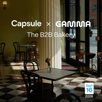 Cover Image for The B2B Bakery by Capsule x Gamma